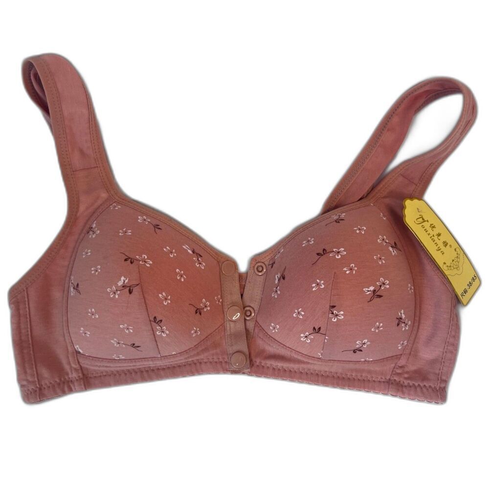 Bra Snap Front Pink Floral NWT Size 38/85‎